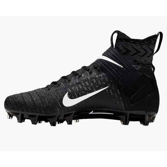 Nike Alpha Menace Elite 2 Black Football Cleats Men's Size 10 (AO3374-001) - Picture 3 of 6